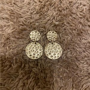 Textured Dangling Earrings